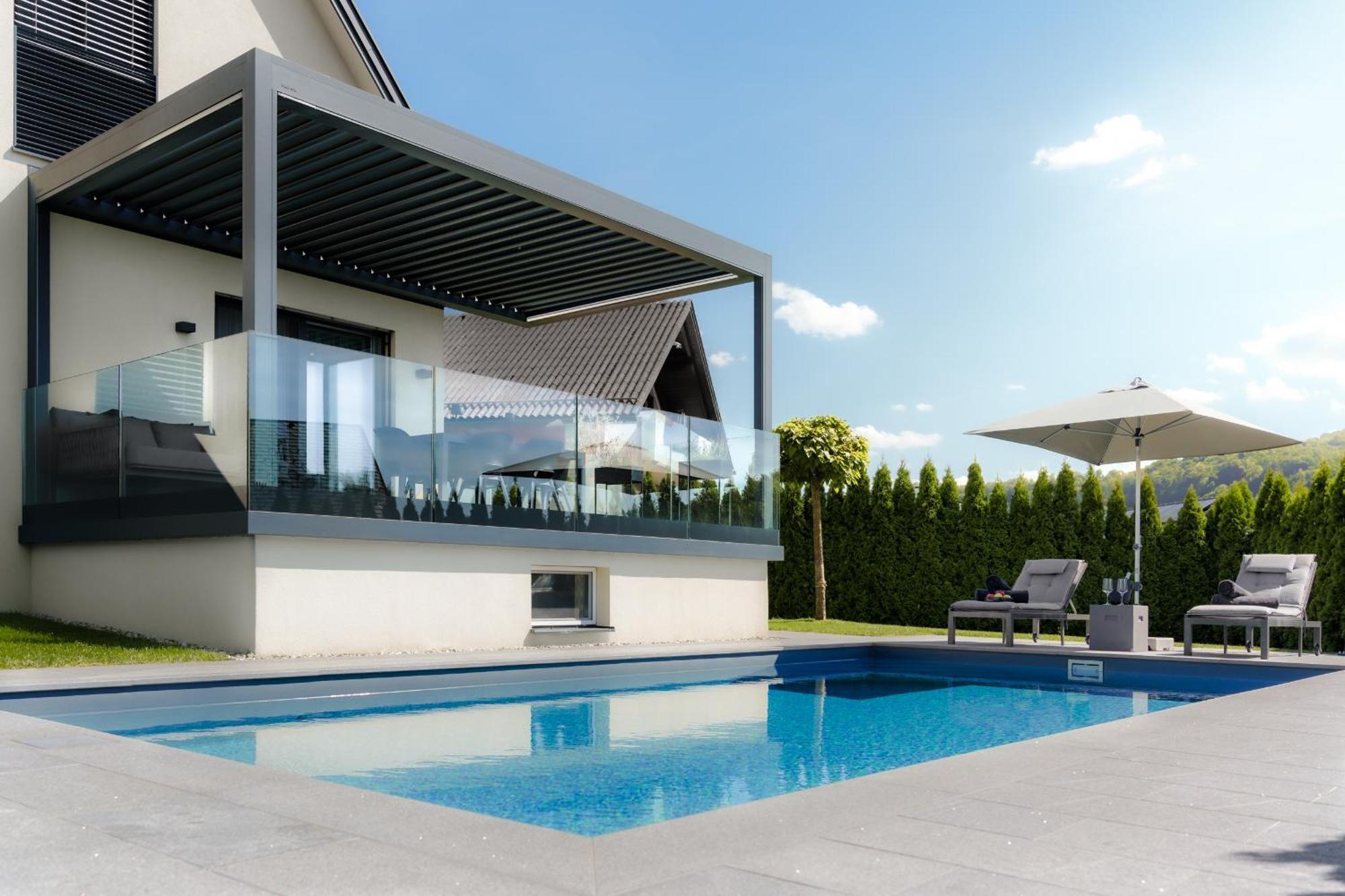 Platschberg Urban Hideaway - Stilvolles Ferienhaus Mit Pool An Der Weinstrasse Berghausen Pokój zdjęcie
